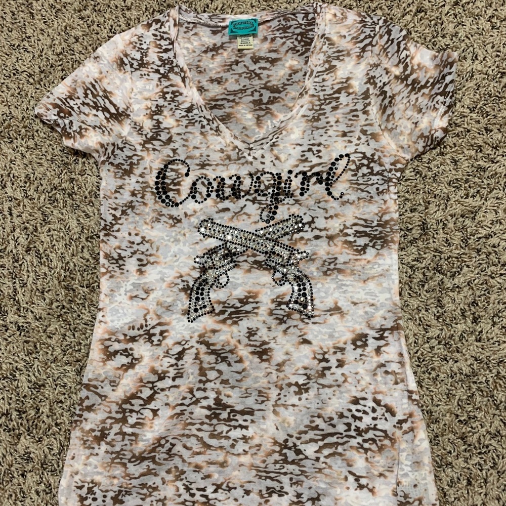 Cowgirl Vneck